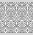 middle eastern arabic pattern vector image vector image