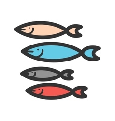 Small Fish Royalty Free Vector Image - VectorStock