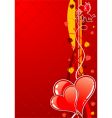 valentines day background vector image
