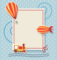baby boy album vector image