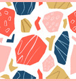 doodle geometric pattern vector image vector image