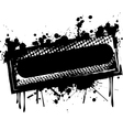 grunge banner vector image vector image