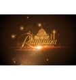 ramadan kareem vector image vector image