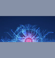 abstract background on technological vector image vector image