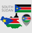 south sudan vector image