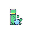 plum wine rgb color icon vector image