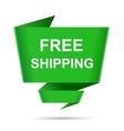 speech bubble free shipping design element sign vector image