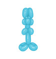 realistic animal-shaped twisted balloon funny vector image vector image