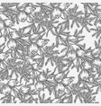 argan tree argania seamless pattern flowers nuts vector image