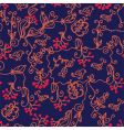 floral seamless pattern vector image