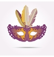 carnival mask vector image