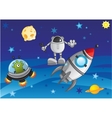 adventure in cosmos vector image