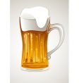 mug of beer vector image