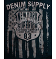 sport vintage graphic for t-shirt vector image vector image