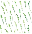 seamless watercolor lavender pattern vector image vector image