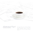 blueprints sketches vector image vector image