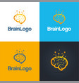 brain icon vector image