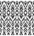 seamless pattern ikat wallpaper vector image vector image