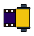 photo cartridge reel icon vector image
