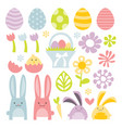 happy sweet easter spring clip arts vector image vector image