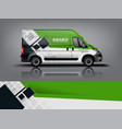 van wrap design sticker and decal vector image