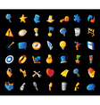 icons for signs and metaphors vector image vector image