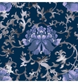 seamless chinese pattern watercolor style vector image
