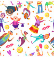 background for greeting cards seamless pattern vector image