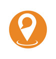 location point icon vector image