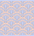 floral damask seamless pattern vintage baroque vector image vector image