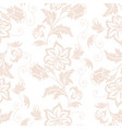 flower seamless pattern element vector image vector image