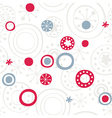 retro pattern background vector image vector image